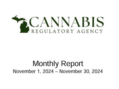 Michigan Cannabis Sales Increase in November